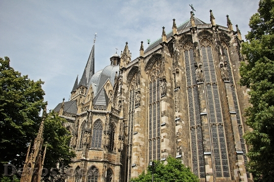Devostock Aachen Cathedral Dom Church 0