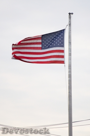 Devostock American Flag Independence Day 0