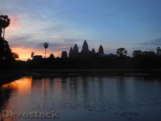 Devostock Angkor Vat Temple Khmer