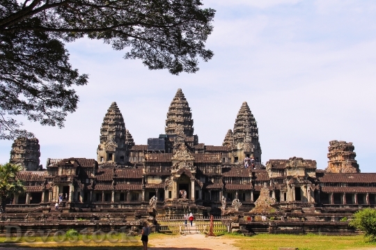 Devostock Angkor Wat Temple Amazing 0