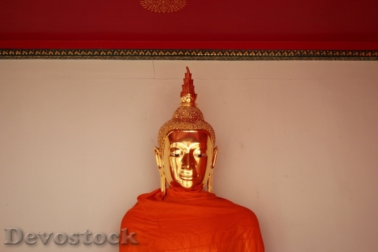 Devostock Bangkok Buddha Gold Meditation 31