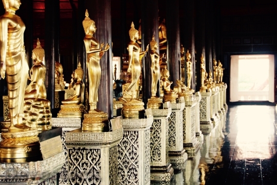 Devostock Bangkok Buddha Gold Meditation 7