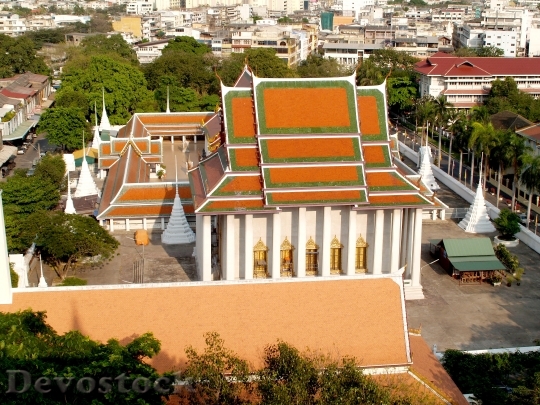 Devostock Bangkok Wat Saket Golden 0