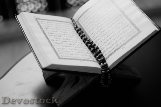 Devostock Book Quran Islam Holy