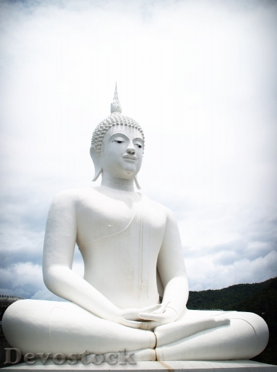 Devostock Buddha India Mind Prayer 3