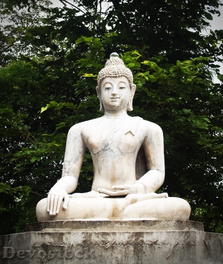 Devostock Buddha India Mind Prayer 4