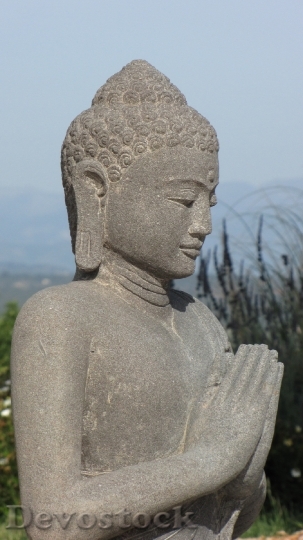 Devostock Buddha Prayer H Asia