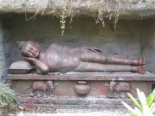 Devostock Buddha Religion Statue Asia