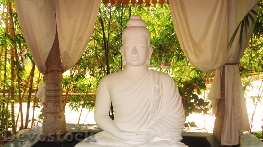 Devostock Buddha Statue Buddhism Religion