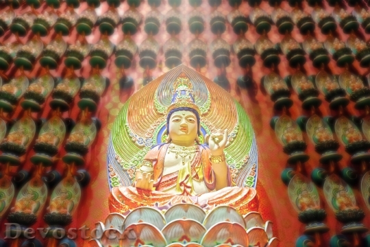 Devostock Buddha Statue Culture Religion 1
