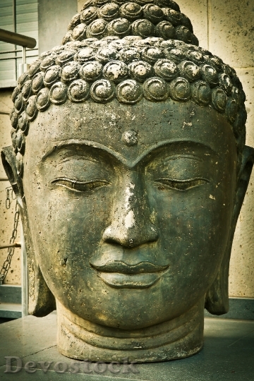 Devostock Buddha Statue Sculpture Asia 2