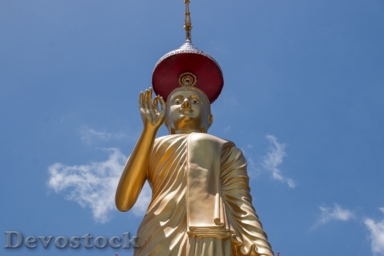 Devostock Buddha Thailand Religion Statue