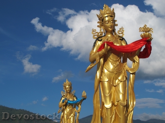 Devostock Buddhist Buddhism Goddess Religion