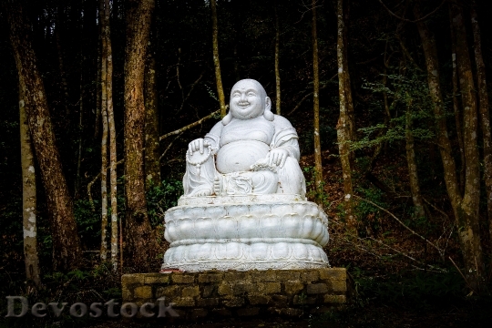Devostock Buddhist Statue Buddhism Religion
