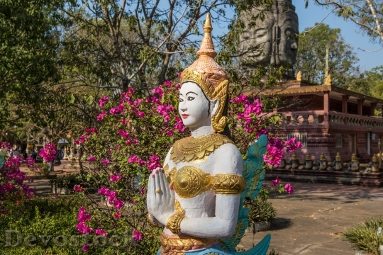 Devostock Cambodia Kampong Cham Monastery