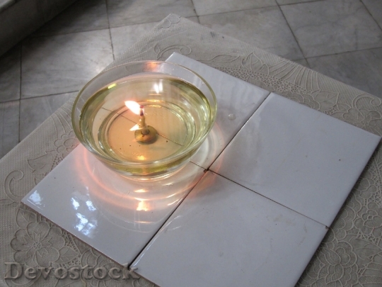 Devostock Candle Religion Shrine Jewish
