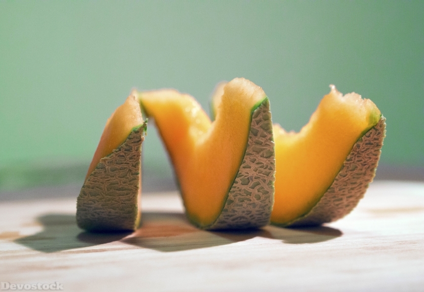 Devostock Cantaloupe Fruit Melon Food