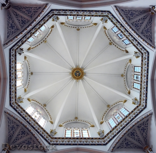 Devostock Cathedral Benissa Spain Ceiling
