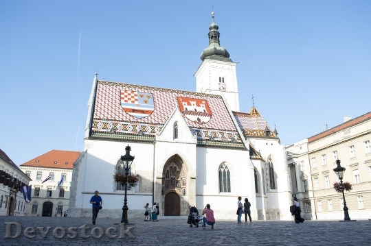 Devostock Cathedral Zagreb Croatia Church