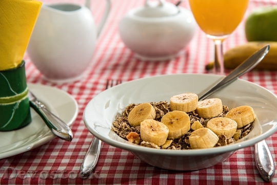 Devostock Cereal Breakfast Meal Food
