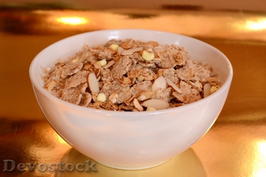Devostock Cereal Dish Breakfast Food
