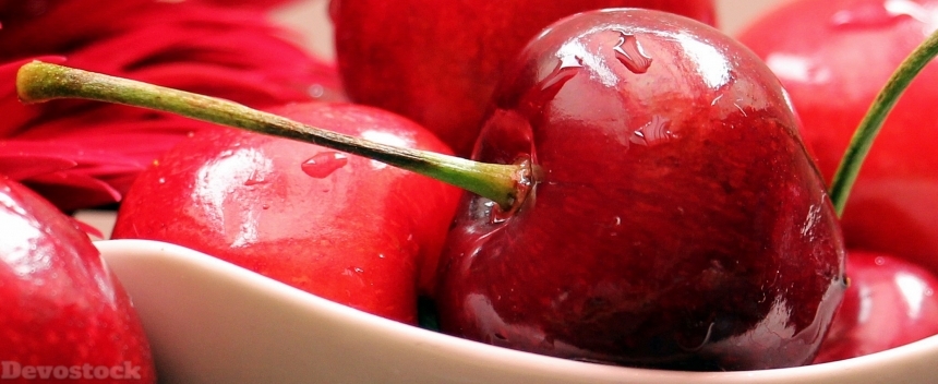 Devostock Cherries Fruits Fruit Vitamins 0