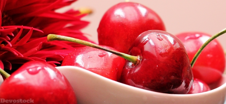 Devostock Cherries Fruits Fruit Vitamins 2