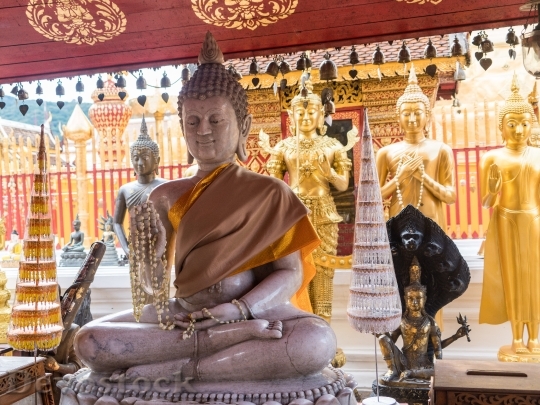 Devostock Chiang Mai Thailand Statue