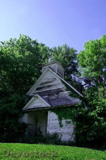 Devostock Church Abandoned Old Weathered