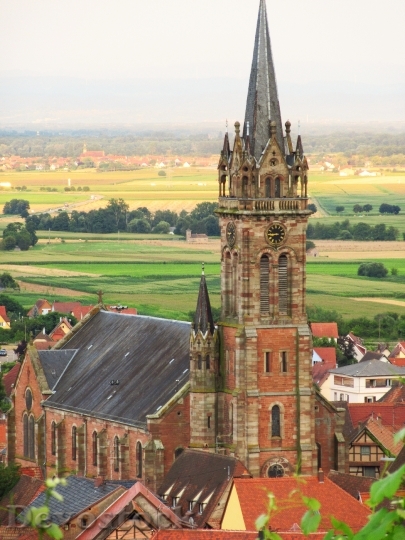 Devostock Church Alsace Religion France