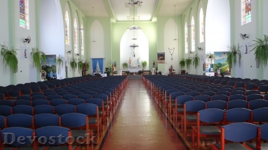 Devostock Church Catholic Seat Christianity