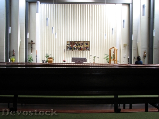 Devostock Church Church Room Interior