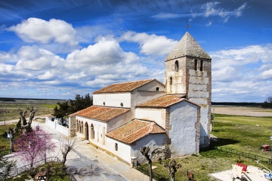 Devostock Church Clouds Sky Spain