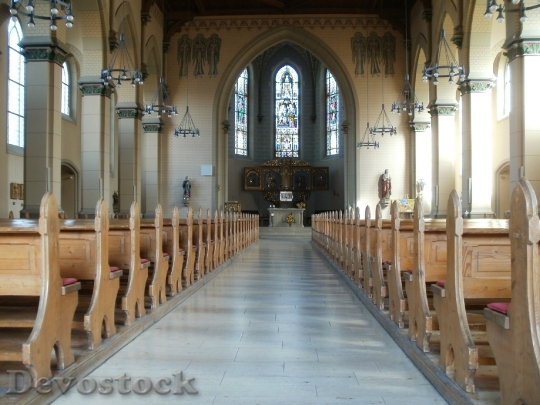 Devostock Church Interior Bruehl 837788