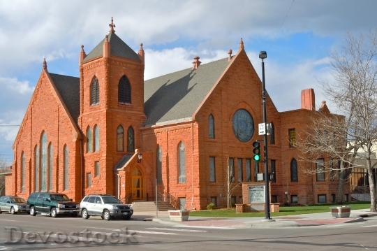 Devostock Church Methodist Building 836108
