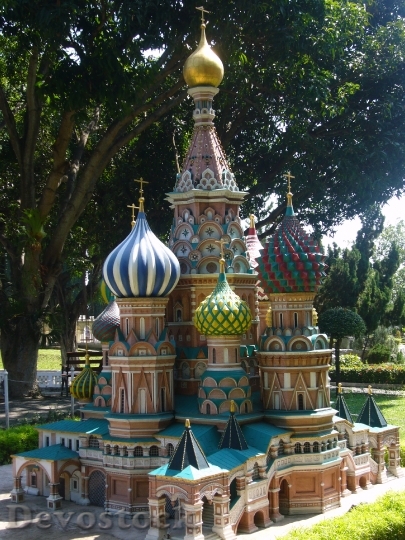 Devostock Church Miniature Russian Thailand