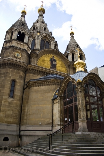 Devostock Church Paris France Architecture