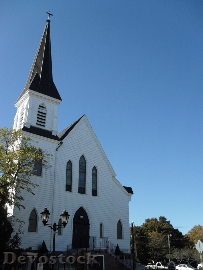 Devostock Church White New England