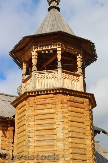 Devostock Church Wood Architecture Orthodox