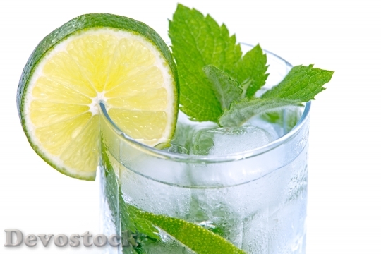 Devostock Cold Drink Lime Drink