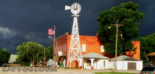 Devostock Cordova Nebraska Town Urban