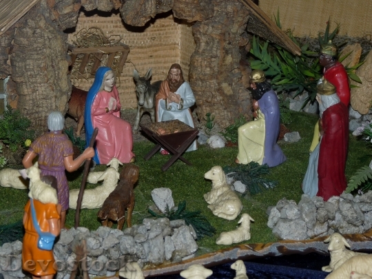 Devostock Crib Christmas Advent 516814