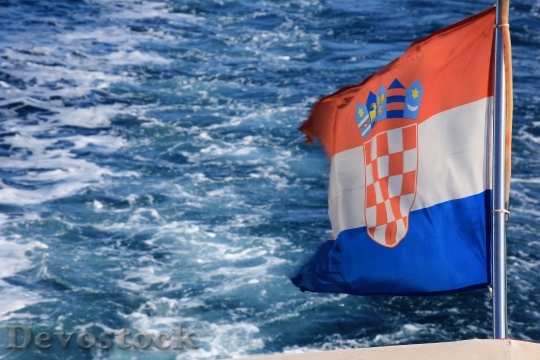 Devostock Croatia Flag Croatia Flag