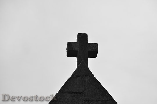 Devostock Cross Church Religion Heritage