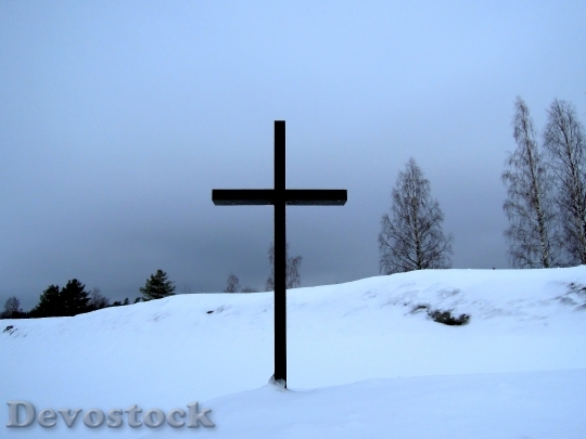 Devostock Cross Religion Lutheran Finnish