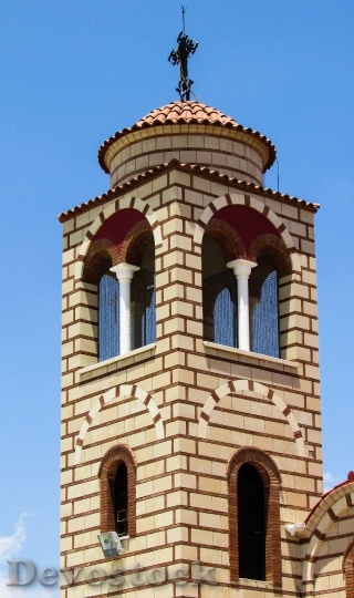 Devostock Cyprus Agklisides Church Belfry