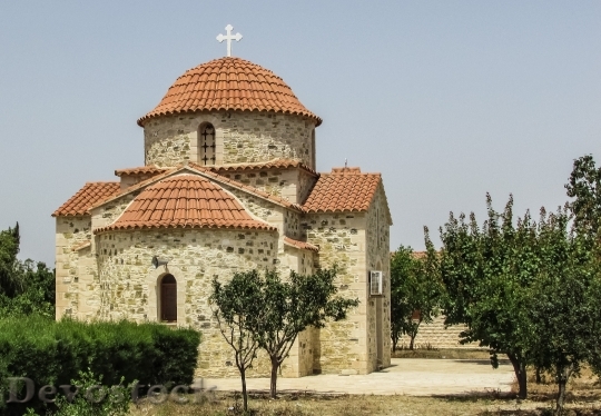 Devostock Cyprus Dromolaxia Chapel Orthodox 1