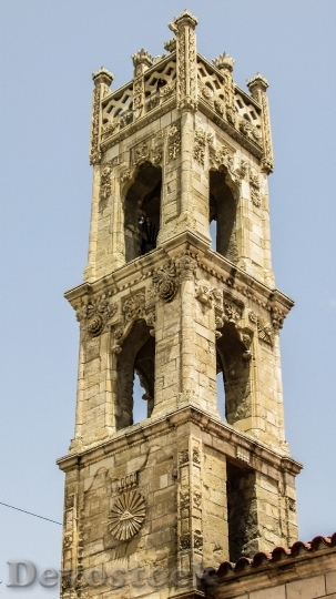 Devostock Cyprus Dromolaxia Church Belfry
