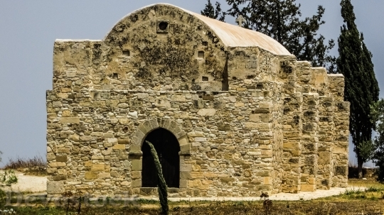 Devostock Cyprus Tersefanou Church Old