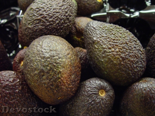 Devostock Dark Avocados Fruit